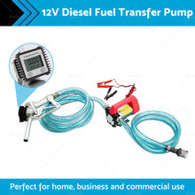 Load image into Gallery viewer, 12V Diesel Transfer Pump Extractor Oil Fuel Electric Bowser Diesel Extractor-0