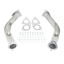 Load image into Gallery viewer, 304 Stainless Steels 2.5" Exhaust Downpipe Test Pipe for Nissan 370Z Infiniti G37 Q50 Q60