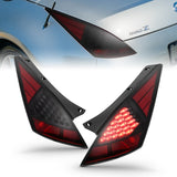 ANZO 2003-2005 Nissan 350Z LED Taillights Smoke