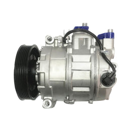AC Compressor & Clutch Suitable for Audi Q7 3.0L Diesel CRCA 2007-15 R134a PAG46-0