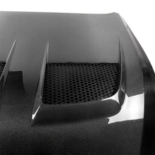 Load image into Gallery viewer, Ford Mustang 2024 S650 carbon fiber hood with functional vents