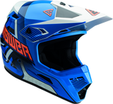 Answer AR1 Vendetta Helmet Blue/White/Orange - Small