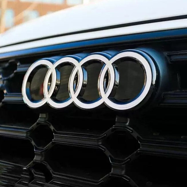 Highest quality crystal dynamic white Audi logo A4 A5 A6 A7 Q5 Q7 led front audi symbol light on the market with 2 years warranty-14