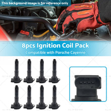 Load image into Gallery viewer, 8x  Ignition Coil Pack Suitable for Porsche Cayenne 9PA 03-06 4. 5L M 48. 00 48. 50-2