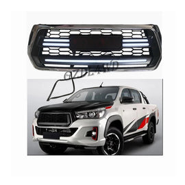 4x4 Off-road Front Grille Replacement | LED + ABS, Fits Hilux Rocco 2018+