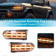 Load image into Gallery viewer, LED Fog Lights Daytime Running Light Suitable for DRL Toyota FJ Cruiser 07-21-2