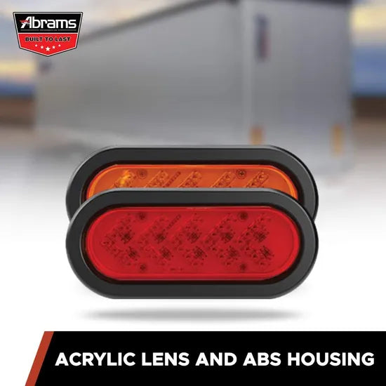 BYD Shark 6 Closest-Compatible 6" Oval Sequential LED Tail Light (DOT/IP67)