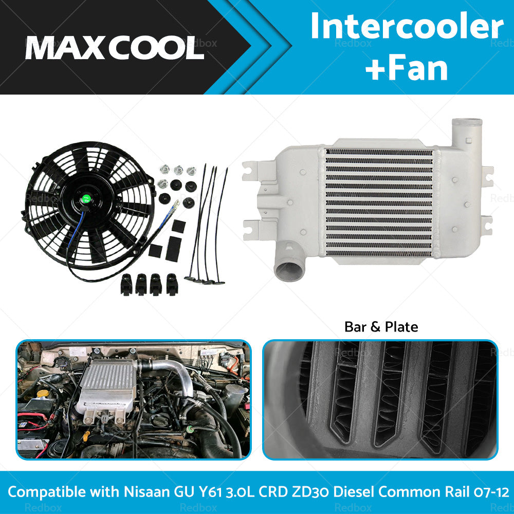 IntercoolerFan For Nisaan GU Y61 3. 0L CRD ZD30 Diesel Common Rail 07-12-0