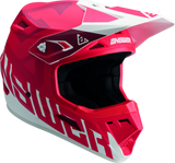 Answer AR1 V2 Bold Helmet Red/White Youth - Large