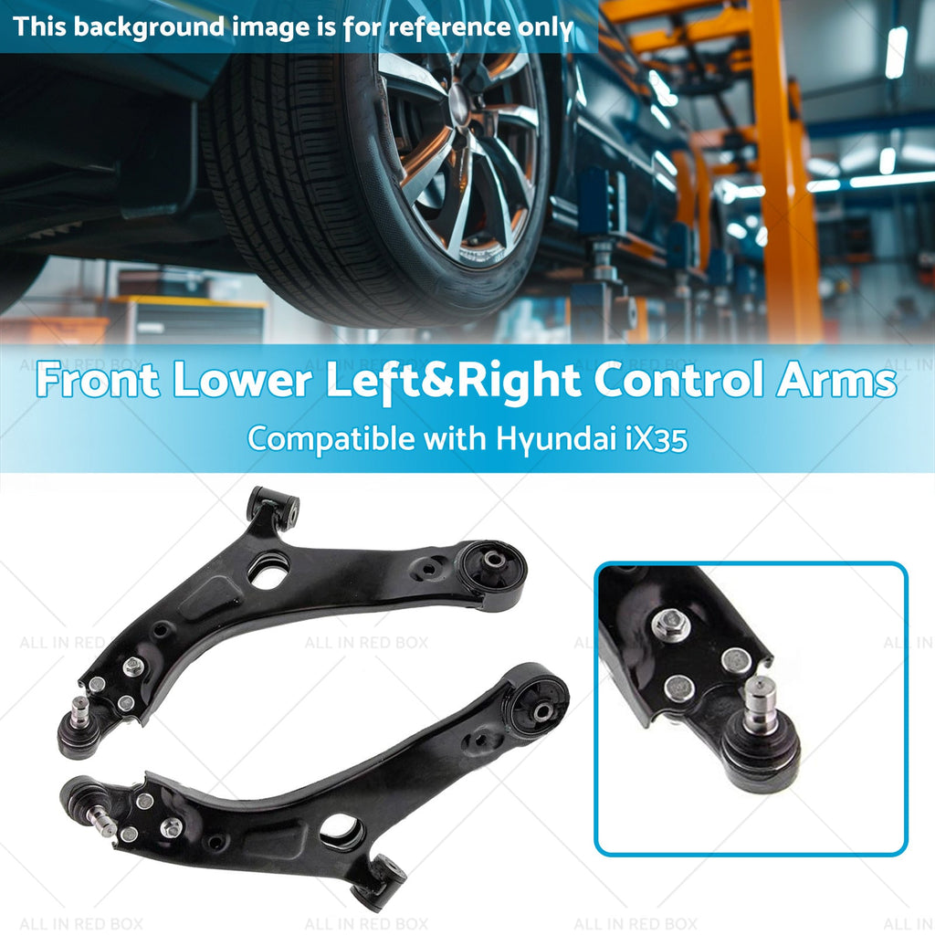 Front Lower Left and Right Control Arms Suitable for 11-18 Hyundai iX35 KIA Sportage-2