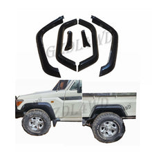 Load image into Gallery viewer, 79 Series ABS Wide Flares for Land Cruiser 79 Series Single Cab Pickup Truck Fenders High Quality Rubber Steel Screws