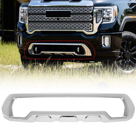 GAO-043 GMC Sierra Chrome Front Bumper Fascia Skid Plate 84319824