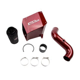 Wehrli 06-07 Duramax LBZ 4in. Intake Kit w/ Air Box - Red