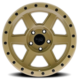 Dirty Life 9315 Compound 17x9 / 6x135 BP / -12mm Offset / 87.1mm Hub Desert Sand Wheel