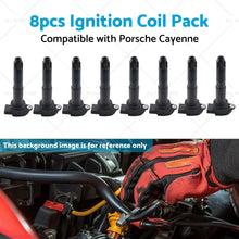 Load image into Gallery viewer, 8x  Ignition Coil Pack Suitable for Porsche Cayenne 9PA 03-06 4. 5L M 48. 00 48. 50-4