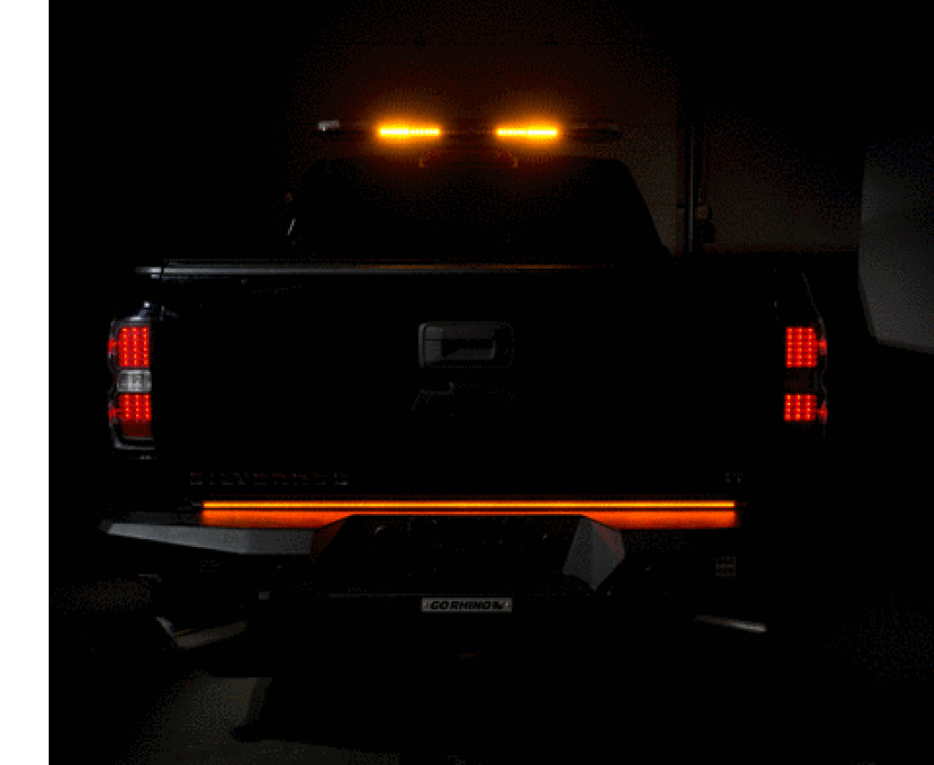 PUTCO LED Light Bar - 48-inch Work Blade Dual Amber/White Switchable Illumination