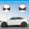 Soft Mud Flaps For Tesla Model Y 3 Highland Accessories TPE Mudguards Original Design Fender Anti-Snow Anti-Sand Guard Protector