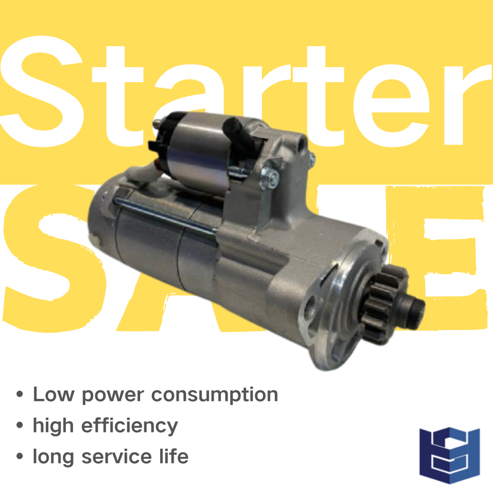 High-Efficiency Starter for Automotive High-Torque Heavy-Duty Commercial Vehicle Engine Cold Start