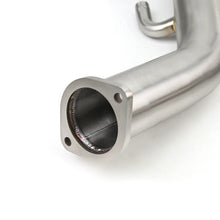 Load image into Gallery viewer, Infiniti Q50 2016-2024 Q60 2017-2022 Nissan Z 2023+ VR30DDTT 3.0T Stainless Exhaust Downpipe - Brushed