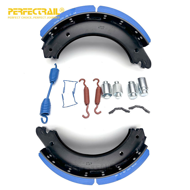 PERFECTRAIL 4707 4707Q Heavy Duty Truck Parts Drum Brake Shoe Kit for Freightliner for Kenworth