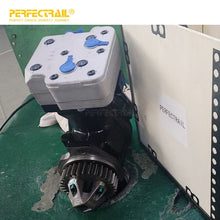 Load image into Gallery viewer, PERFECTRAIL 3685918 3687343 3690864 9111530190 Wholesale Heavy Duty Truck Parts Air Brake Compressor for Cummins ISX QSX Engine