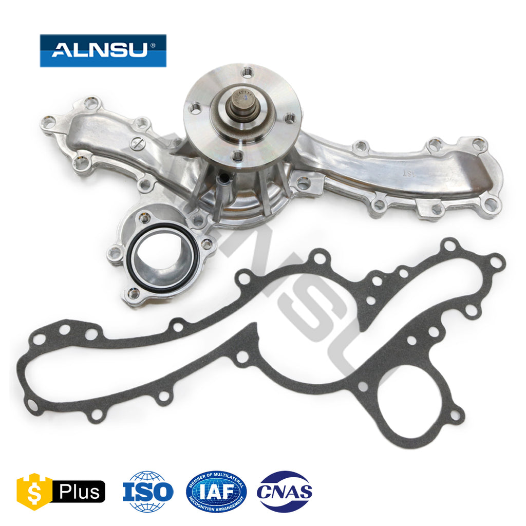 ALNSU Water Pump for TOYOTA VIGO 1GR GRJ120 1GR-FE 4000 16100-39405 1610009471 1610039405 16100-39406 SR1006 GWT-151A T-
