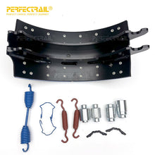 Load image into Gallery viewer, PERFECTRAIL 4707 4707Q Heavy Duty Truck Parts Drum Brake Shoe Kit for Freightliner for Kenworth