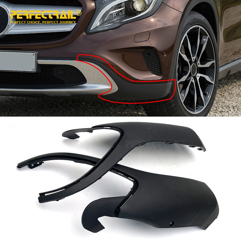 PERFECTRAIL A1568851125 A1568851225 Auto Car Body Parts Front Bumper Left Right Lower Trim for Mercedes Benz GLA-Class X156