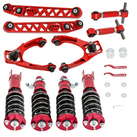 Honda Civic Adjustable Coilover Shock Struts + Camber Control Arm Kit 1996-2000