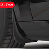 Soft Mud Flaps For Tesla Model Y 3 Highland Accessories TPE Mudguards Original Design Fender Anti-Snow Anti-Sand Guard Protector