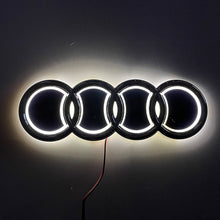 Load image into Gallery viewer, Highest quality crystal dynamic white Audi logo A4 A5 A6 A7 Q5 Q7 led front audi symbol light on the market with 2 years warranty-17