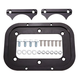 Auto Parts Hold Down Aluminium Tray Billet Bracket for Optima 34/78 Batter Relocation Feature Included