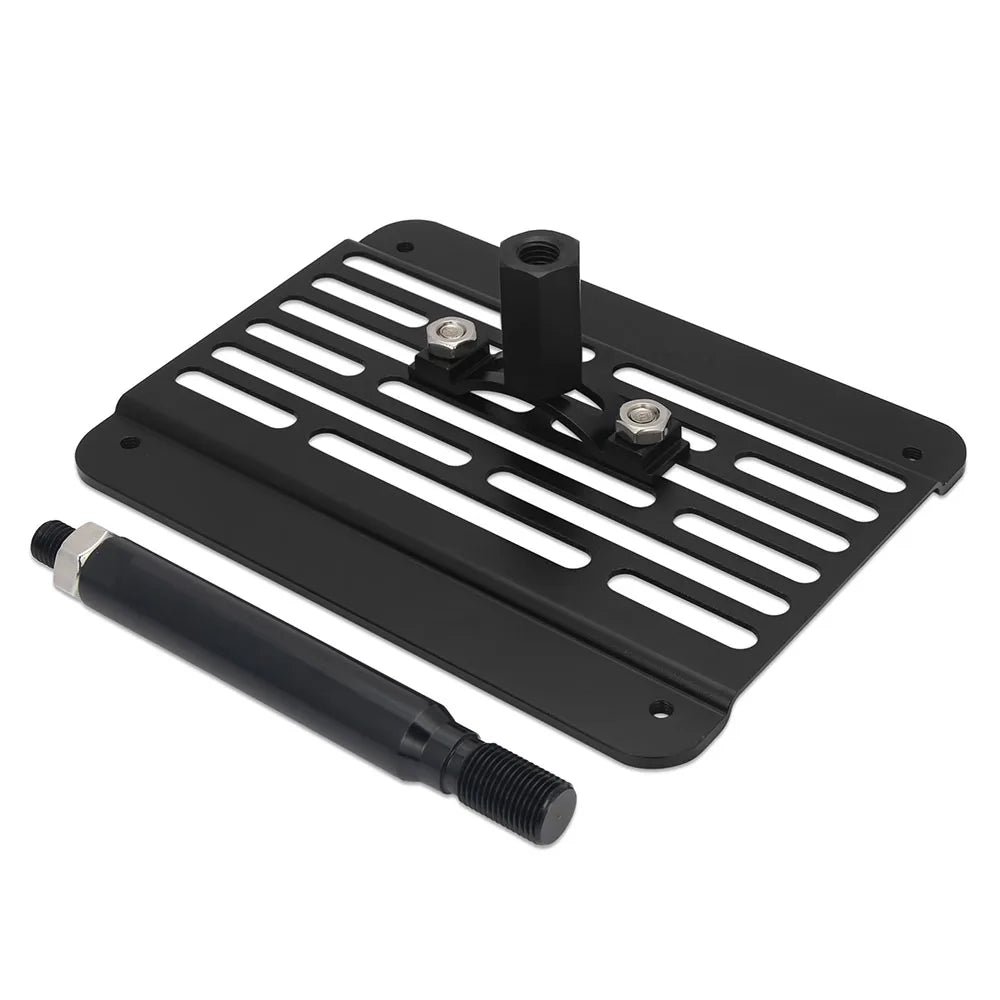 Black Car Front Bumper Tow Hook License Plate Mounting Bracket Holder for Subaru WRX Scion