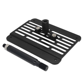 Black Car Front Bumper Tow Hook License Plate Mounting Bracket Holder for Subaru WRX Scion