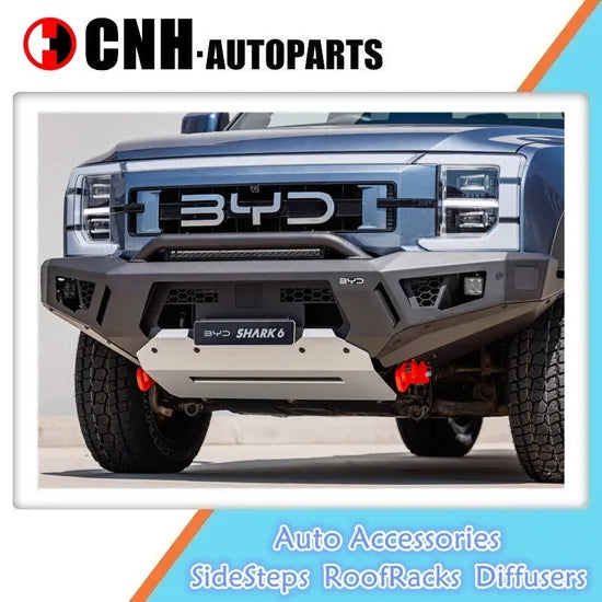 BYD Shark 6 2025 Black Steel Front Bull Bar