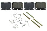 Posi-Quiet Ceramic Brake Pads with Shims and Har