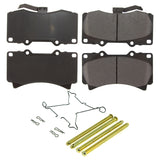 Posi-Quiet Ceramic Brake Pads with Shims and Har