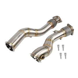 Catless Downpipe  for 2019+ BMW F97 X3M  F98 X4M  S58 3.0TT