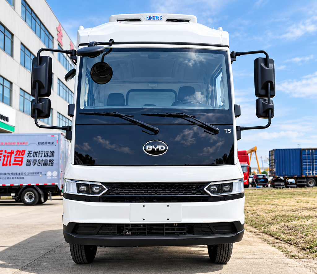 BYD T5 Electric Light Truck 132kWh – 4.5T GVM, 400km Range
