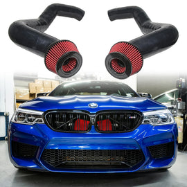 Color Customization Starting From One Piece for BMW F90 M5 M8 G30 2020+ M550I Full Front Mount Cold Air Intake Kit