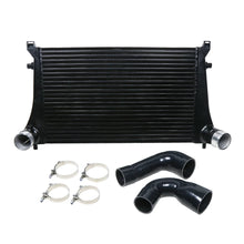 Load image into Gallery viewer, Competition Bar Plate Intercooler for VW MK7 GTI Golf R VAG 1.8T 2.0T 8V A3 S3 Black Cooling System for Performance