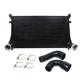 Competition Bar Plate Intercooler for VW MK7 GTI Golf R VAG 1.8T 2.0T 8V A3 S3 Black Cooling System for Performance
