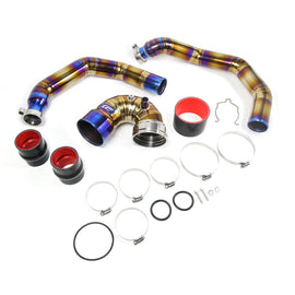 Complete Charge Pipe Kit Intercooler Piping for BMW 2014+ M3 M4 F80 F82 F83 S55