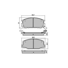 Load image into Gallery viewer, Toyota PN1217 Front Pads