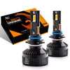 Ake DF3 H11 Bombas de faros LED 120W, 12000 -lúmenes, enchufe y reproducción, paquete de 2