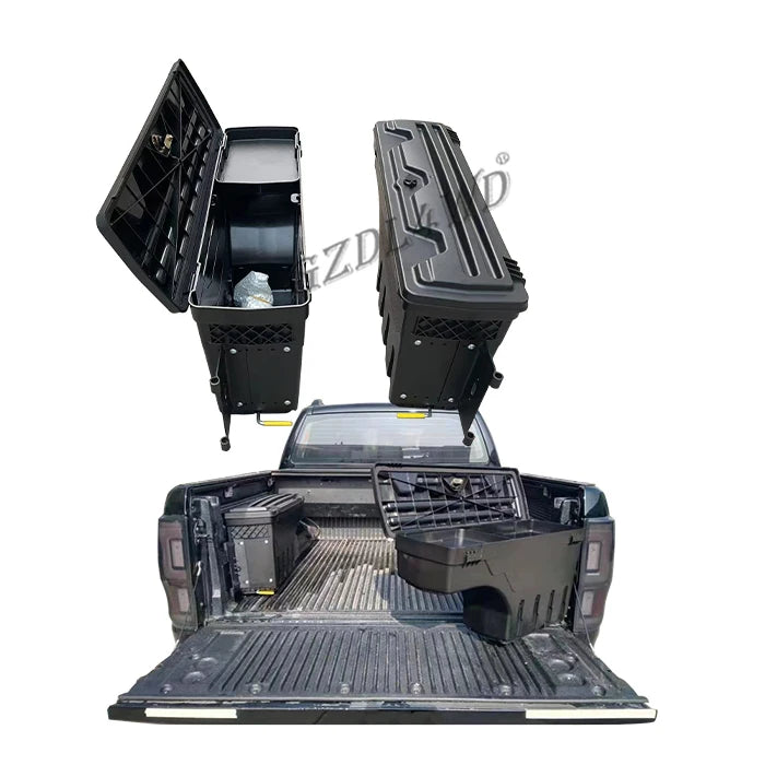 DL-TB-U Car Tool Box for for Storage with Swing Case and Lock
