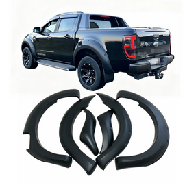 Factory Wholesale Quality ABS Plastic Wide Extended Fender Flares for Ranger PX PX2 Wildtrak for Car Wheel Arch Flares