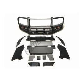 For Hilux Vigo Revo Rocco Steel Front Bumper Kits with Led Auto Accessory Part 2012-2019
