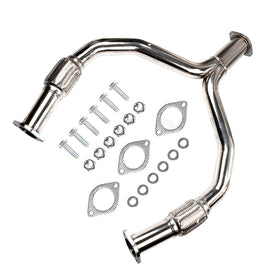 EM-009 2008-2016 Nissan 370Z G37 VQ37 Racing X/Y Pipe Downpipe