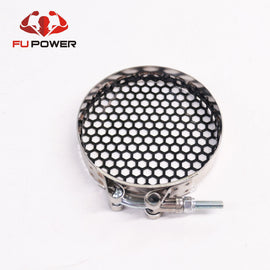 FUP-015 Universal 4.0in Stainless Steel Mesh Turbo Inlet Grill Guard Cover